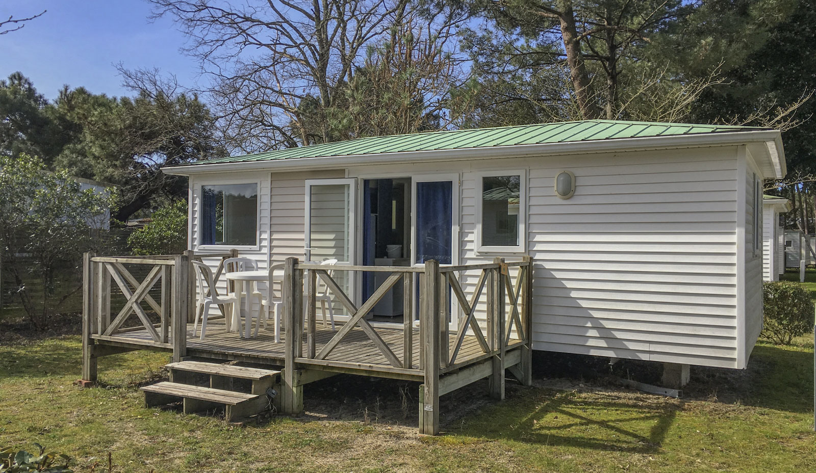 campsite with rental gironde