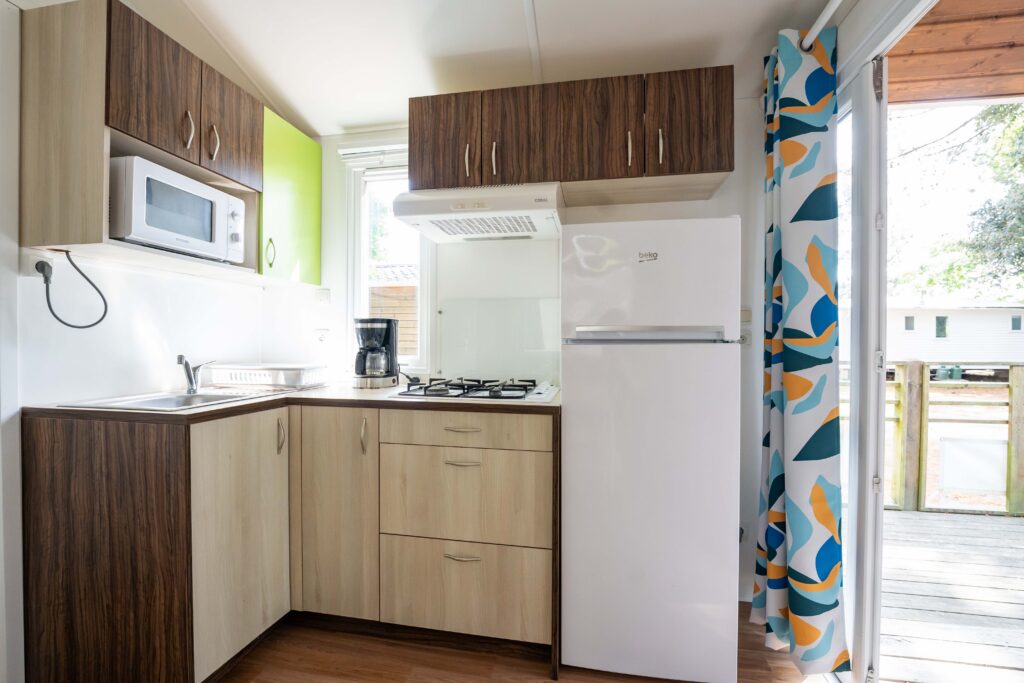 Location Cottage cuisine équipée - Camping Lacanau Océan