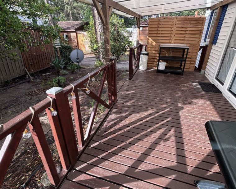 accommodation with terrace lacanau