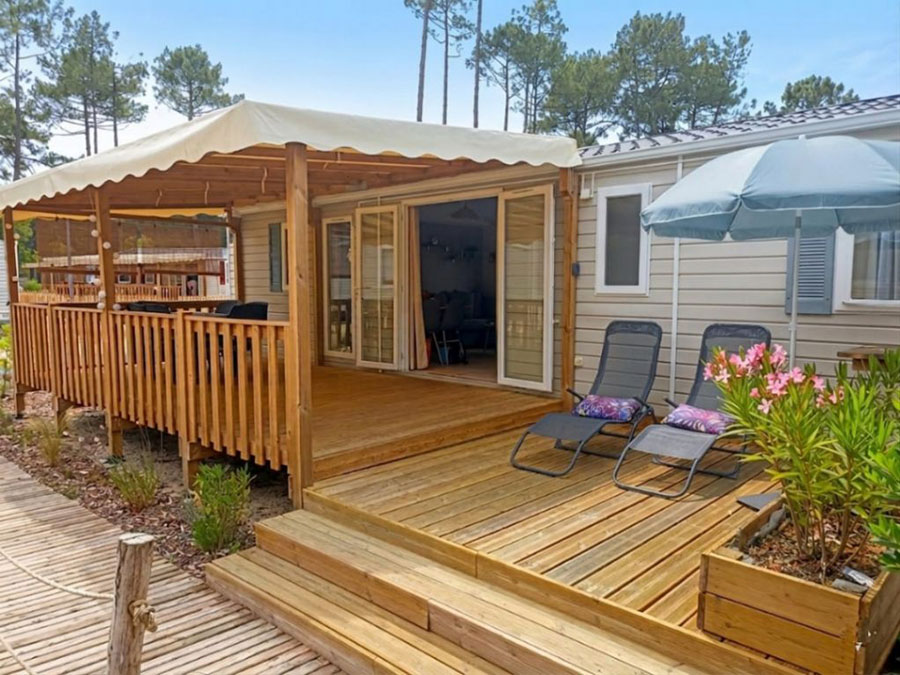 mobile home rental pers lacanau july